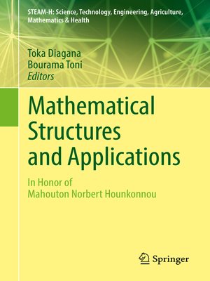 cover image of Mathematical Structures and Applications